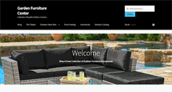 Desktop Screenshot of gardenfurniturecenter.net